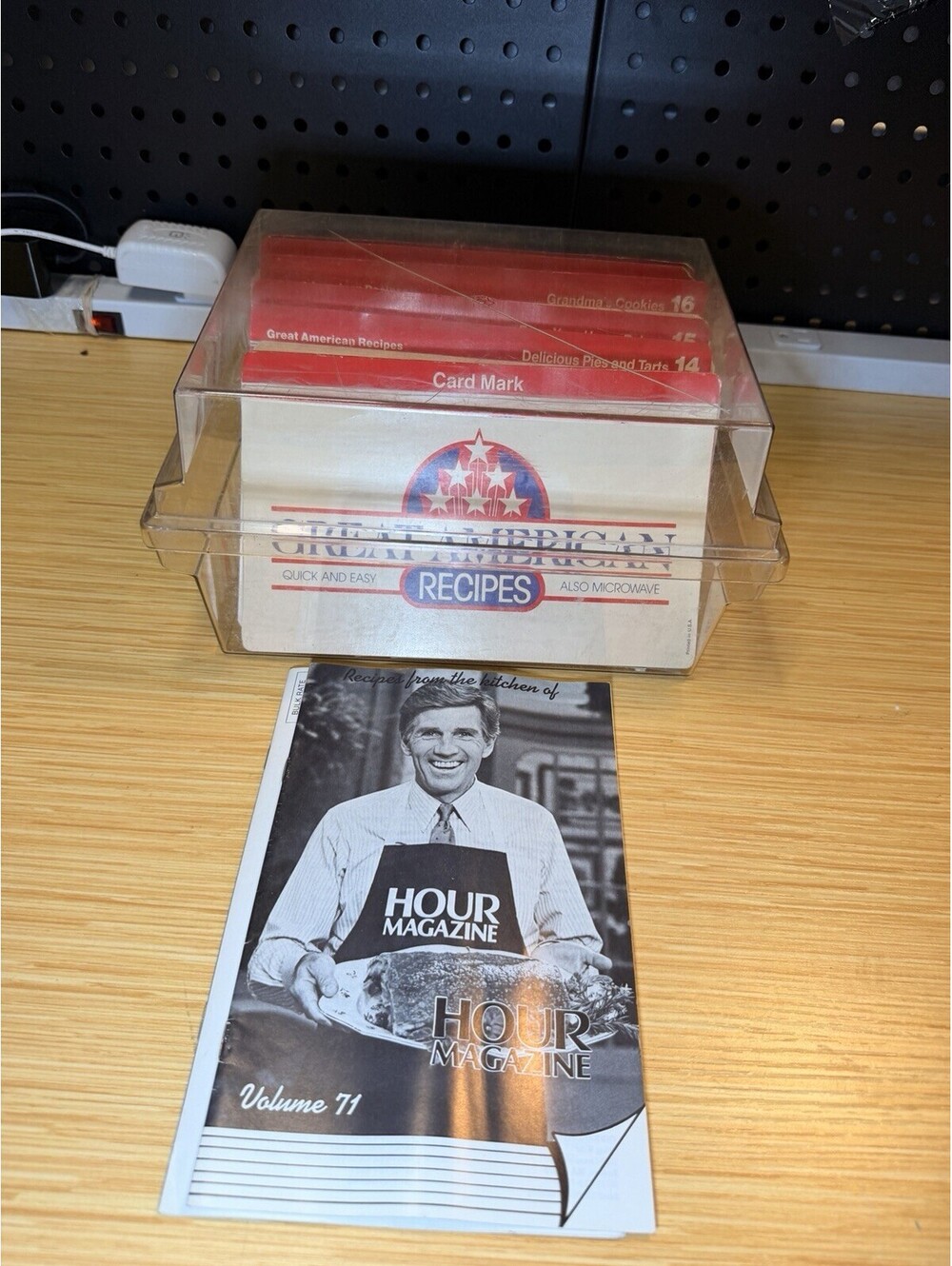 Vintage, COLLECTIBLE 1988 Great American Recipes, Card Library 13-18 1 box